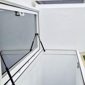 Claraboya Apertura 90 º